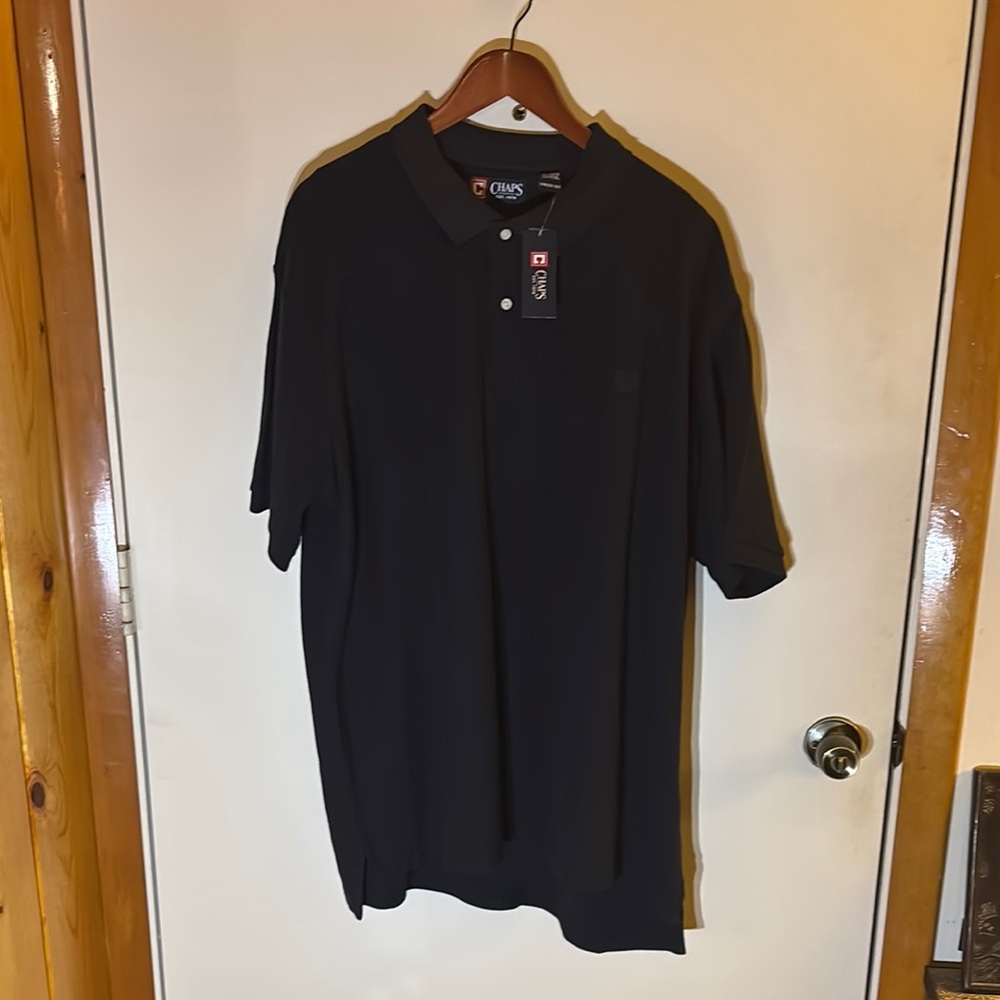 CHAPS Navy Blue Men's Polo Shirt 3XL NWT